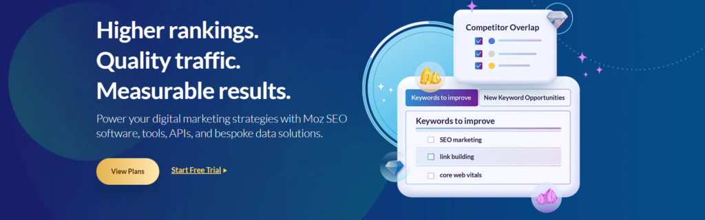 Moz Pro Best SEO Tools